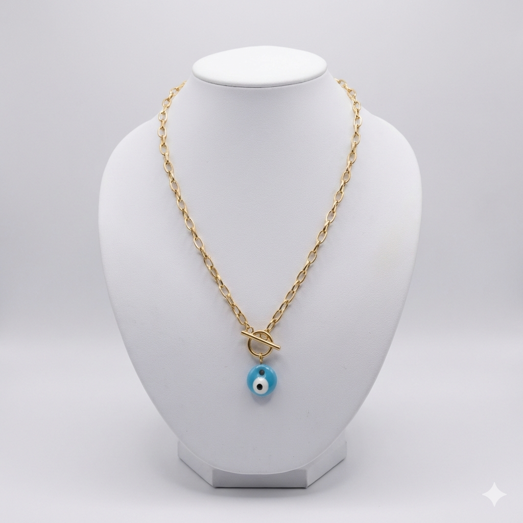 Cadena con dije de ojo