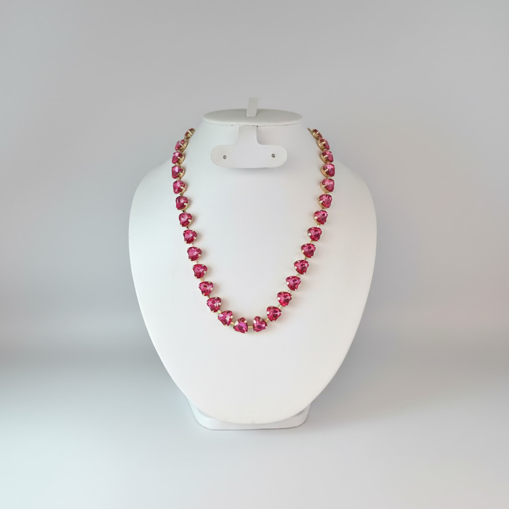 Cadena con corazones