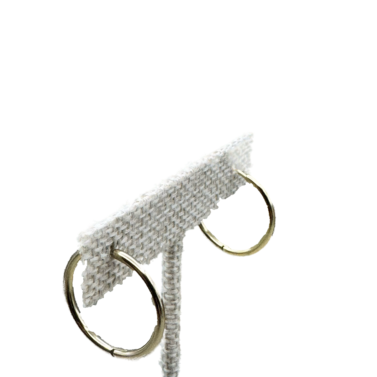 Aretes Aro Clásico Dorado