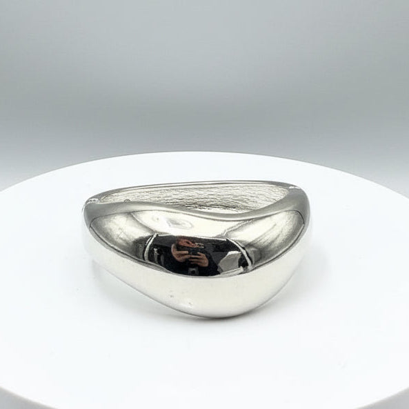 Brazalete de acero inoxidable (se abre)