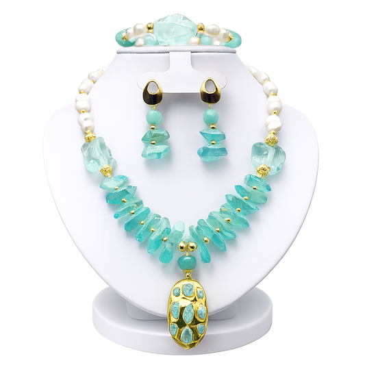 Juego de puntas de cuarzo aura,