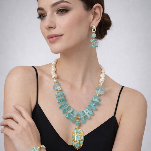 Juego de puntas de cuarzo aura,