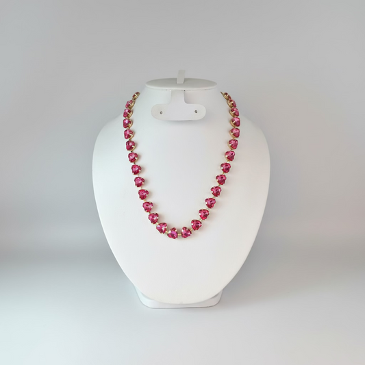 Cadena con corazones