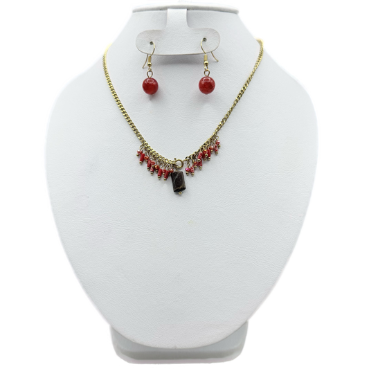 Collar de piedras naturales