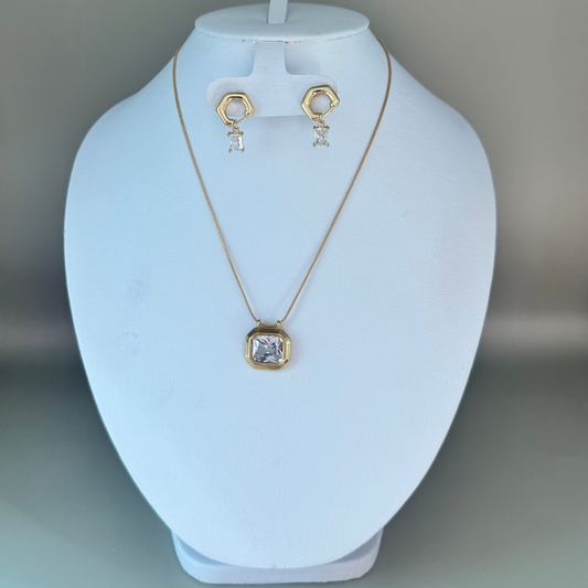 Conjunto de acero con circonia