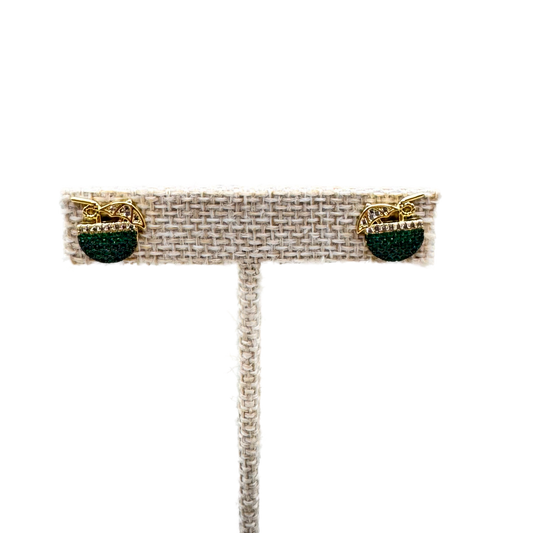 Aretes Coctel Verde