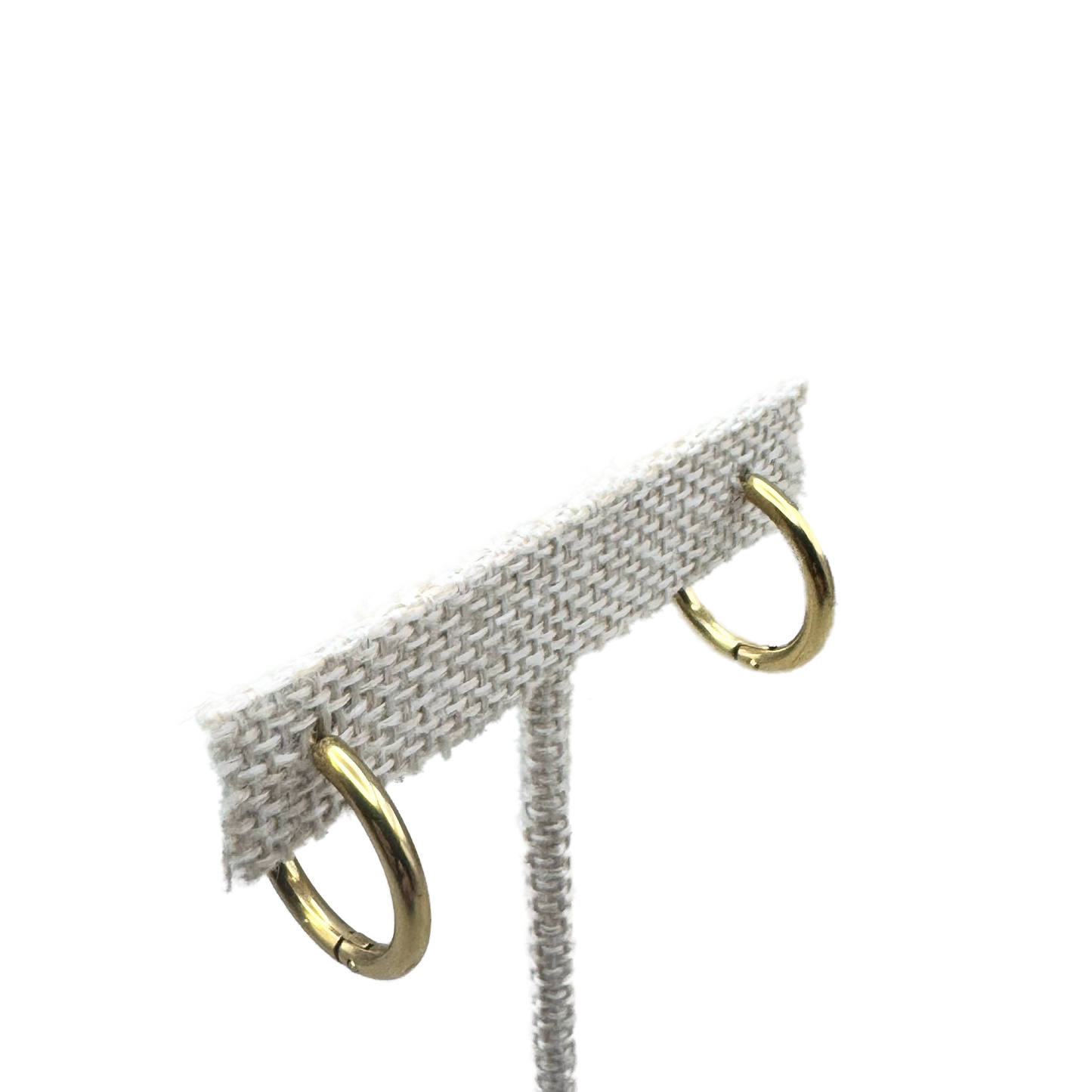 Aretes Aro Mediano Dorado