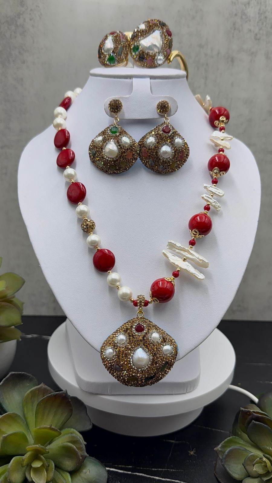 Juego de perlas keshi