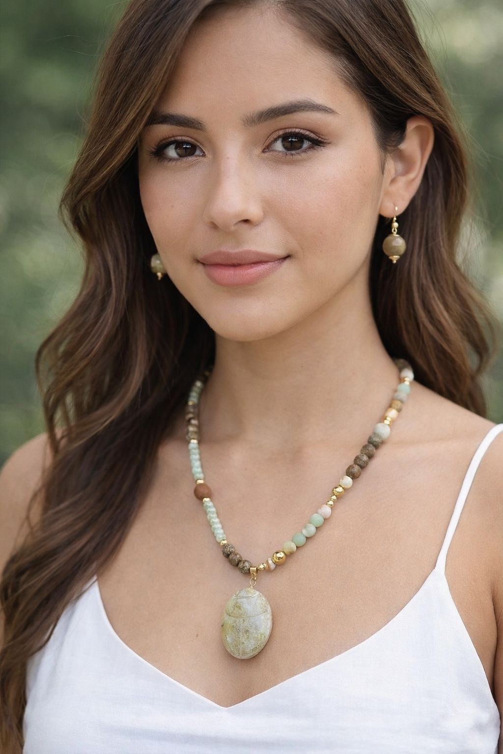 Juego de piedra amazónita